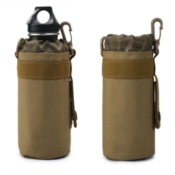 Найлон специална чанта за чайника за риболов на открито, тактически чанти за бутилки с вода, комплект от чаши за вода за спортове на открито