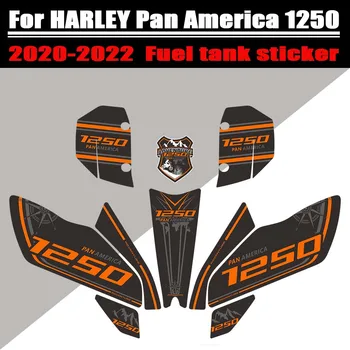За HARLEY Pan America 1250 Украса на резервоара Защитен стикер Комплект предни накладки колата 2020 2021 2022