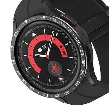 Метален защитен калъф за Samsung Galaxy Watch 5 Pro, bezel, пръстен, спортни smart-часовници, броня, калъф за часа 5pro, аксесоари