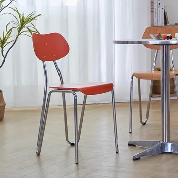 Дизайн Скандинавските Трапезни Столове Акцент Хол, Кухня, Модерен стол за Хранене Салон Бар Столове Sillas De Cocina Мебели за дома