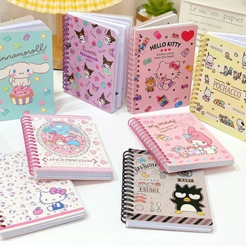 Бележка Книги Sanrio Сладко Melody Hellokitty Kuromi Cinnamoroll Дневник Дневния Ред Седмичен Планер Бележник За Писане Ученически Пособия На Едро