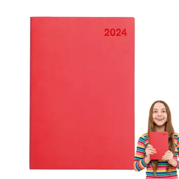 Тетрадка със задачи За Работа A5 Списък на 150 Страници Бележник-планер 2024 година на Списание За Работния График на Бизнес Portable Notepad За