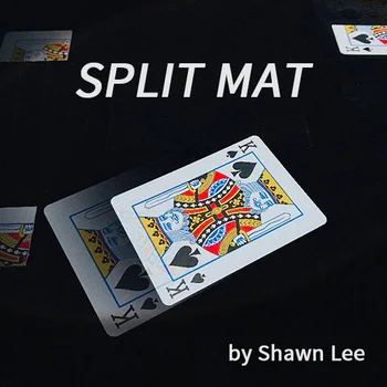 Разделени подложка от Shawn Lee Card Magic Tricks Stage Magic Illusions Аксесоари за фокуси Магьосник Възстановяване на покер карти Магическо шоу в близък план