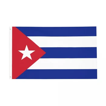 Флаг на Куба, двупосочен външен банер, подвесное украса от полиестер