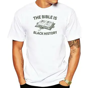 Библията - тази черна история...популярна облекло за израелците, иврит, тениска без етикети, стръмни върхове с кръгло деколте, памучен плат