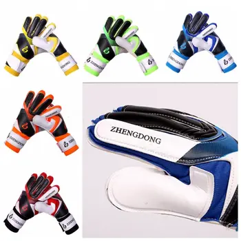 Износоустойчиви футболни ръкавици, отлични футболни спортни ръкавици от дебела латекс, нескользящие вратарские ръкавици за деца/възрастни