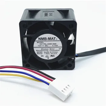 NMB-MAT 12V 0.75 A 1611RL-04W-B86 4028 40 мм 4 см 40x40x28 мм 1U 2U Сървър фен Голяма Мощност-Охлаждащ Вентилатор 4pin