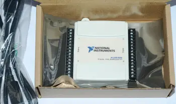В кутия с Карта за събиране на данни National Instruments NI USB-6009, NI DAQ, богат на функции 779026-01