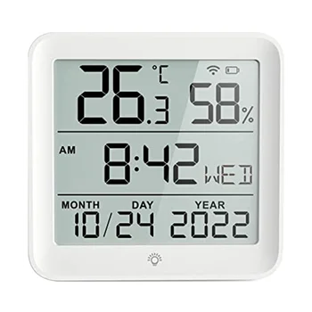 Интелигентна часовници температура и влажност на въздуха Сензор за температура и влажност на въздуха Часовници температура и влажност на въздуха