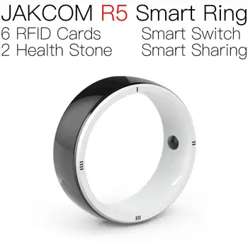 JAKCOM R5 Смарт пръстен Ново прием под формата на дървени заготовки за обеци печатна издател на nfc етикета на трайни визитки rfid mhz антена