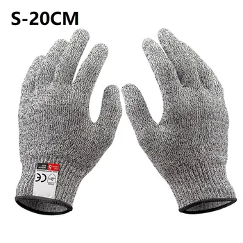 Тежкотоварни защитна ръкавица 5-то ниво, устойчива на гумата, кухненски ръкавици за рязане на риба, защитни ръкавици за месо