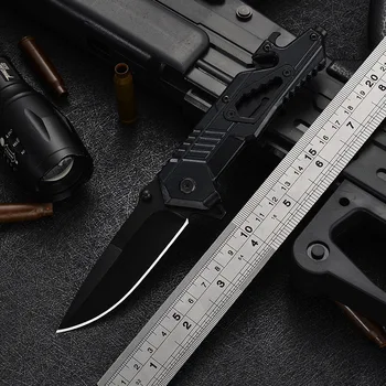 Многофункционален Сгъваем Нож Къмпинг Тактически Открит Мини Джобен Нож-ключодържател Преносим Швейцарски армейски Нож от неръждаема Стомана