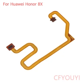 5 бр./лот за Huawei Honor 8X Гъвкав кабел за пръстови отпечатъци, конектор сензор, Гъвкав кабел, Лента за ремонт, резервни Части