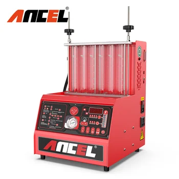 Тестер за Ултразвуковото почистване на Горивни Дюзи 6-Цилиндрового колата ANCEL AJ600 Тест На Распыляемость Функция за Проверка за течове