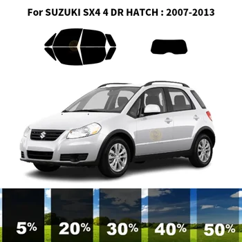 Предварително третираните нанокерамический комплект за UV-оцветяването на автомобилни прозорци Автомобили фолио за прозорци на SUZUKI SX4 4 DR HATCH 2007-2013