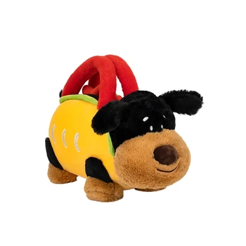 40-см чанта за кучета Kawaii, Плюшен играчка, Придружаващ Кукла-кученце, Скъпа Възглавница за прегръдки в съня си, Креативен Забавен Подарък за дете, За рожден Ден