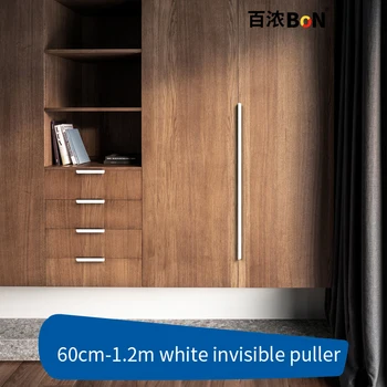 Проста задвижваната кабинет невидим разтегателен кабинет чекмеджето на шкафа-просто задвижваната топло бял цвят, монтирани отстрани, удължител 1 м