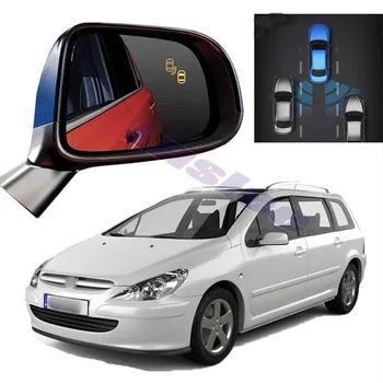 Авто БСМ BSD BSA Предупреждение за радара Предупреждение за безопасно шофиране Сензор за откриване на огледала за Peugeot 307 2001 2003 2005 2007 2009 2011 2014