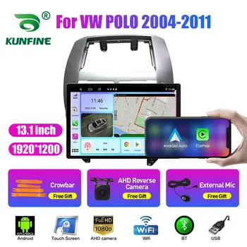 13,1-инчов Автомобилен Радиоприемник За VW POLO 2004 2005 2006-2011 Кола DVD GPS Навигация Стерео Carplay 2 Din Централна Мултимедиен Android Auto