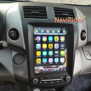 10,4-инчов Екран Tesla Навигация CARPLAY Стерео За Toyota RAV4 2010 13 Android GPS Авто Радио Мултимедиен Плеър Авторадио 2 Din