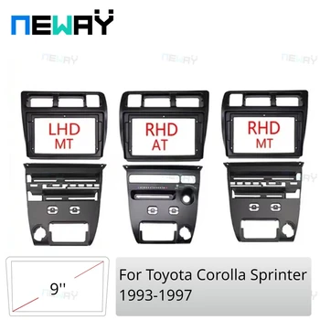 Автомобилни панел, комплект рамка, Кабел за Toyota Corolla Sprinter 1993-1997, Android Audio, Рамка табло, панел
